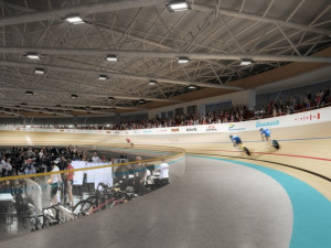Vizualizace nového velodromu