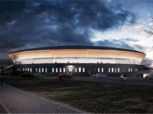 Vizualizace nového velodromu