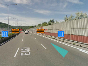 Plán dopravního značení po uzavírce