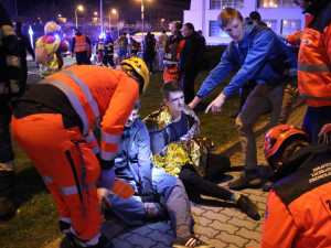 Cvičení na brněnském výstavišti