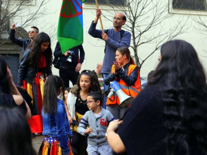 Momentky z romského průvodu