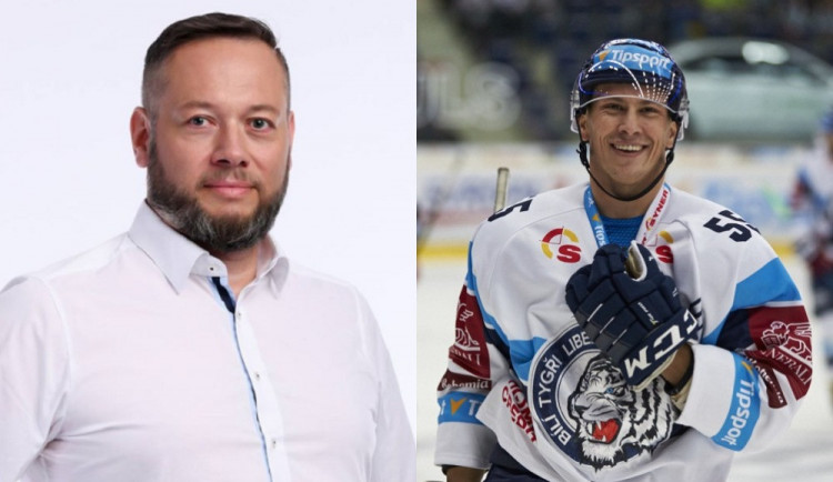 Starosta Židenic Aleš Mrázek a liberecký obránce Martin Ševc