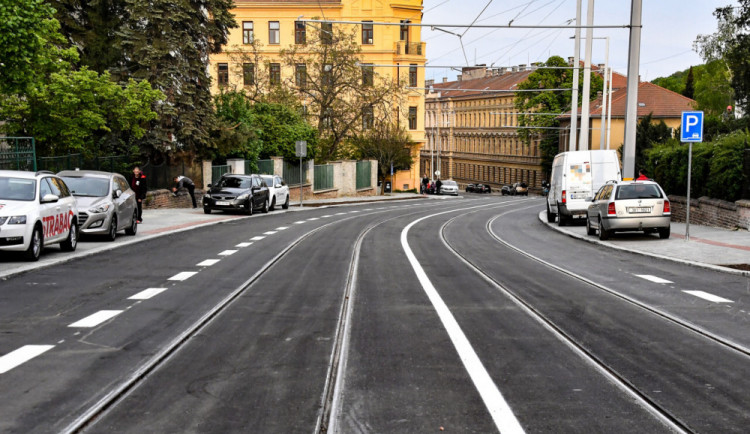 Rekonstruovaná Údolní ulice