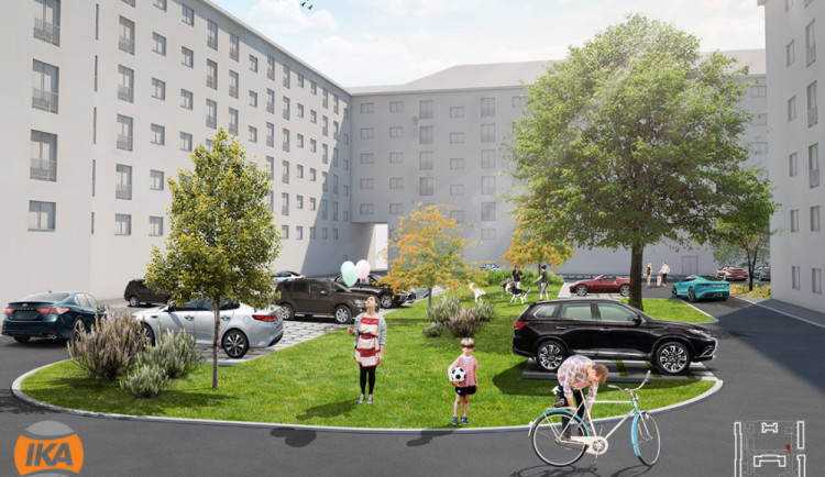 Vnitroblok mezi Kounicovou, Táborem, Pod kaštany a Šumavskou