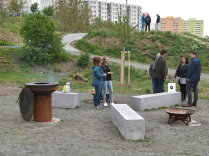 Nové grilovací místo v Novém Lískovci