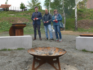 Nové grilovací místo v Novém Lískovci