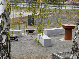 Nové grilovací místo v Novém Lískovci