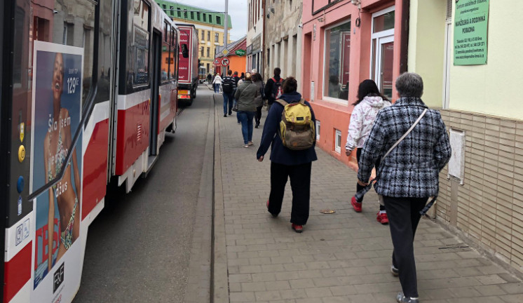 Lidé na Táborské raději vystupují ze šaliny