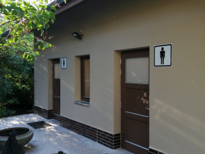 Nové toalety v Lužánkách