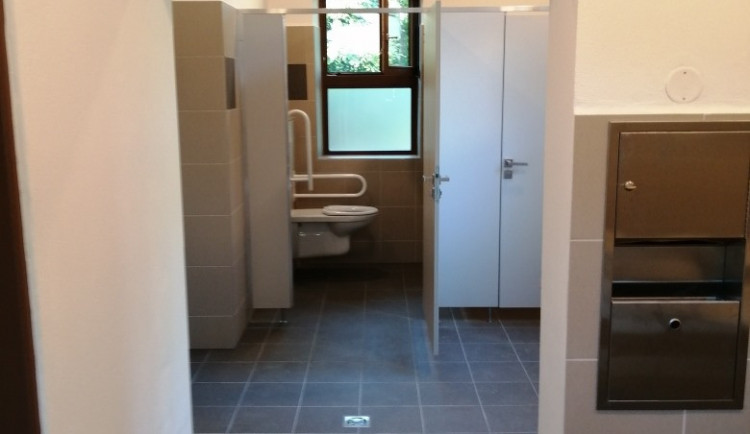 Nové toalety v Lužánkách