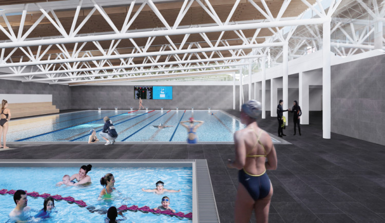 Nový bazén za Lužánkami už čeká jen na stavební povolení