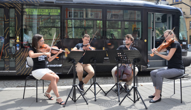 Křest filharmonické tramvaje