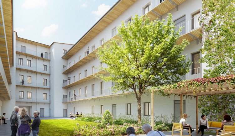 Vizualizace domova pro seniory