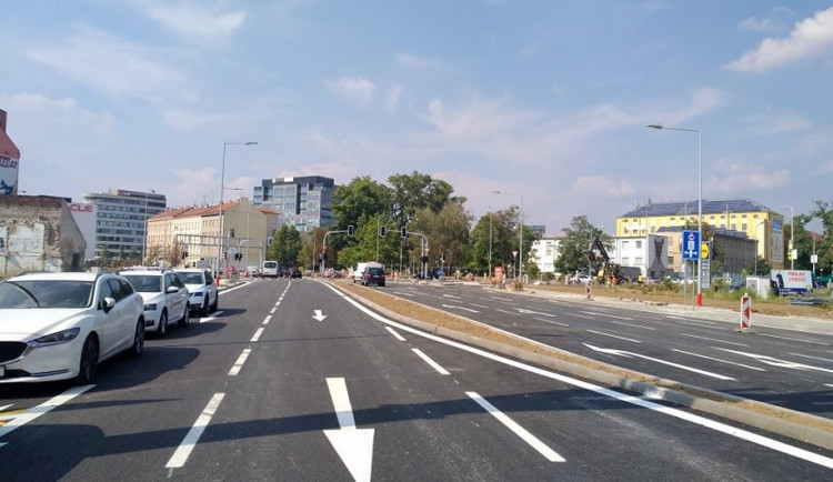 Ulice Dornych bude v provozu od už od soboty