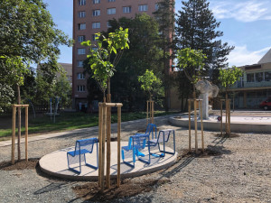 Nově opravené Juliánovské náměstí