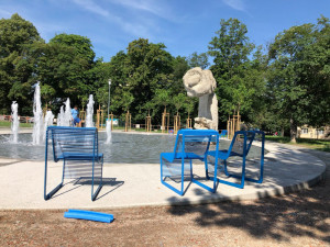 Nově opravené Juliánovské náměstí