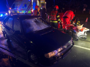 V centru Brna auto srazilo dvě ženy. Záchranáři upozorňují na nošení reflexních prvků