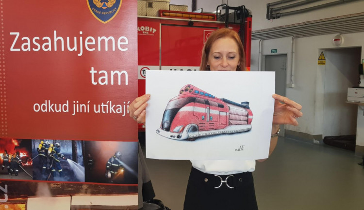 Celostátní hasičskou výtvarnou soutěž vyhrála Vivien z Libereckého kraje