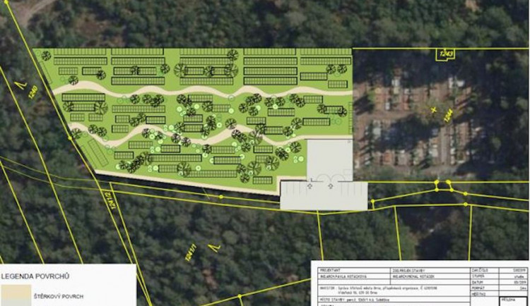 K rozšíření pohřebiště v Soběšicích by měla pomoct směna pozemků s Mendelovou univerzitou