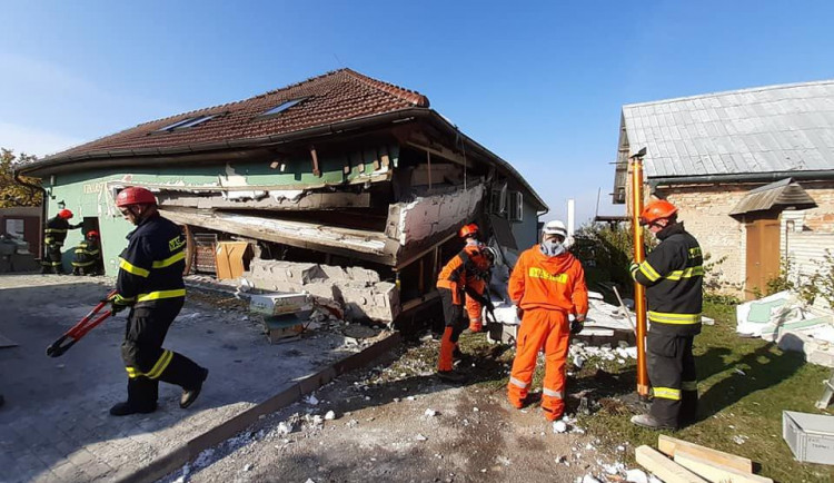 Výbuch na Břeclavsku