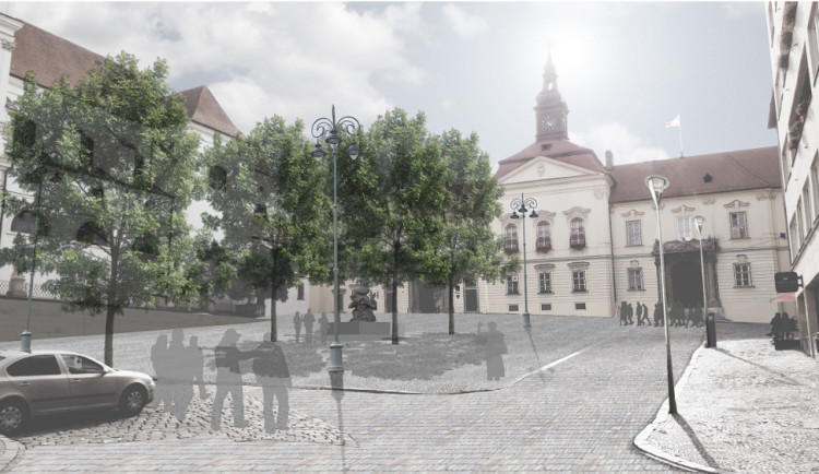 Vizualizace nové podoby Dominikánského náměstí