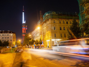 Nasvícení památek v rámci společných oslav Díky, že můžem