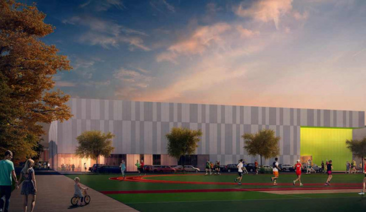 Parkoviště u nové atletické haly v Bohunicích bude oproti původnímu návrhu třikrát větší