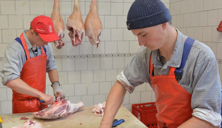 Řezníků ubývá a bude hůř. Desetina nové generace vzniká ve Frýdlantu