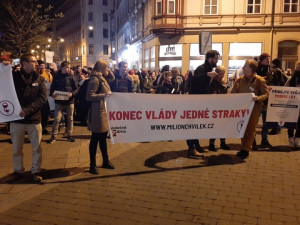 Demonstrace proti AB