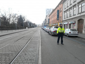 Ulice Lidická je uzavřena