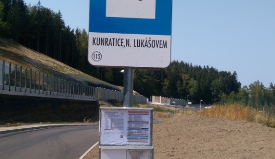 Zastávka u Silky v Jablonci se přesouvá kvůli opravě plynovodu