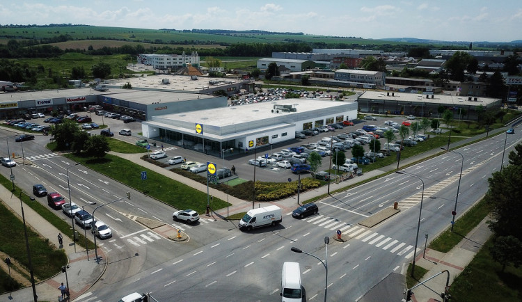 Několikaměsíční rekonstrukce je u konce. Ve Vyškově otevře modernizovaný Lidl