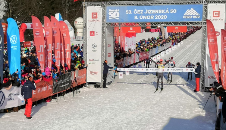 Vítězem Jizerské 50 se stal Andreas Nygaard. Mezi Čechy dojel nejlépe Jiří Pliska