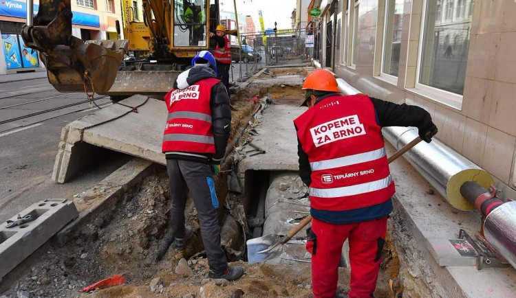 Brno letos čekají opravy za více než dvě miliardy, rekonstrukcí projdou tramvajové tratě, silnice i kanalizace