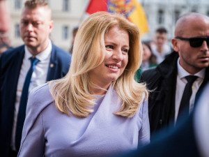 Zuzana Čaputová v Brně, autor: Tomáš Hrivňák
