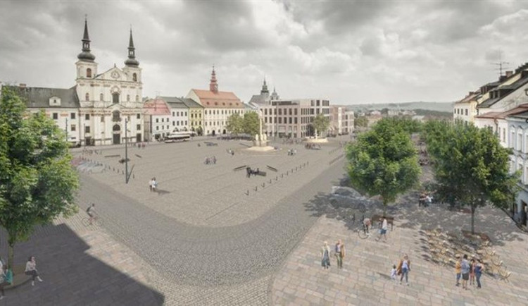 Jihlavané mohou připomínkovat studii revitalizace náměstí on-line. Čas mají do 20. května