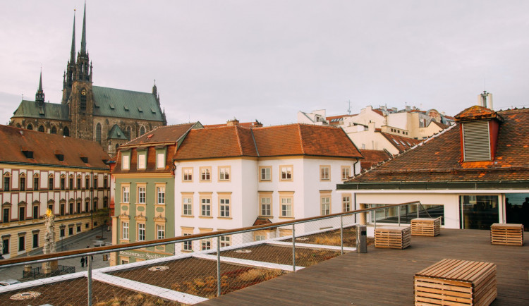 Střecha Tržnice Brno