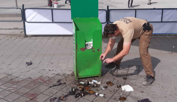 Včera se na Staré Osadě ozval výbuch