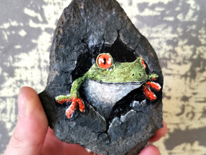 Nový fenomén: malování na kameny. Spojuje rodiny a cizí potěší, říká grafik Ondřej Musil