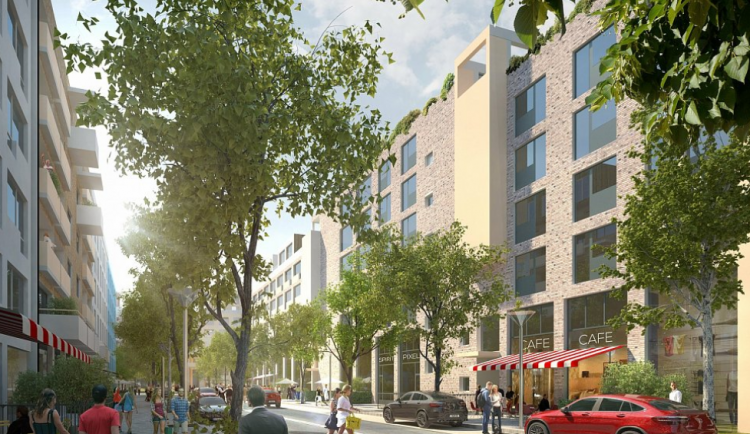 FOTO: Na zelené louce vznikne nová čtvrť. Developer chce v Jižním centru začít stavět první domy