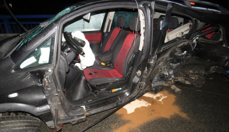 Opel narazil do Octavie