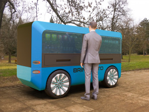 Brněnská firma testuje samořídící rozvážkové auto