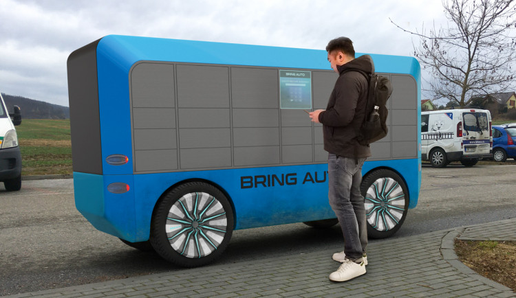 Brněnská firma testuje samořídící rozvážkové auto