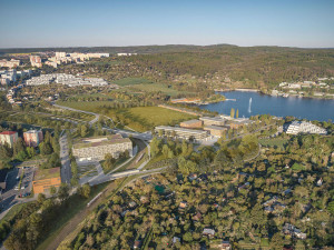 Řešení dopravní a urbnistické situace kolem přehrady, knesl kynčl architekti