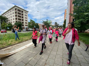 FOTO/VIDEO: Alegorický pochod v Brně upozornil na nedostatek opatření na ochranu klimatu v novém územním plánu