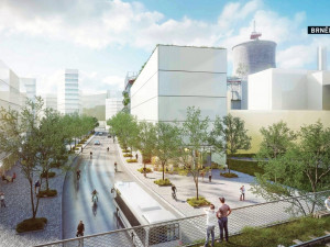 Zachmuřená Špitálka by se měla proměnit v moderní čtvrť. V plánu je i kulturní sál pro tisíce lidí