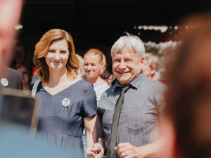 Oceněný herec Jan Mazák.