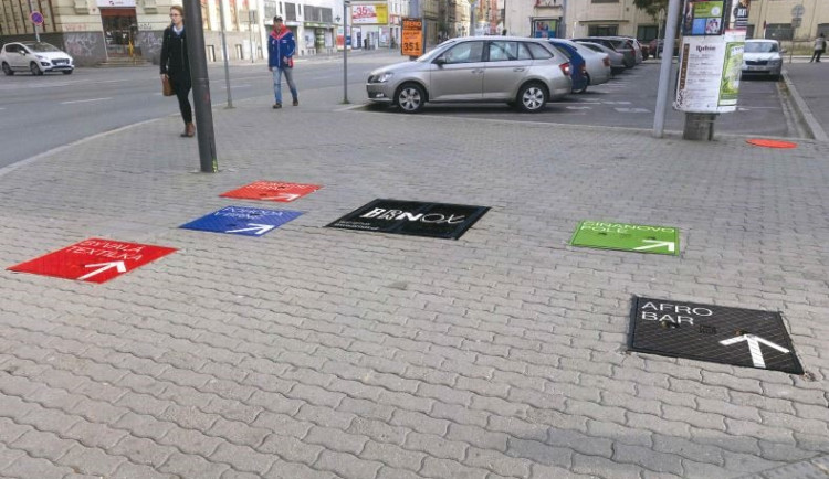 Orientační systém v brněnském Bronxu