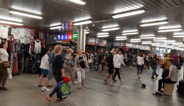 podchod pod hlavním nádražím