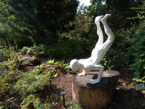 Socha Svalovec od Jiřího Matuška